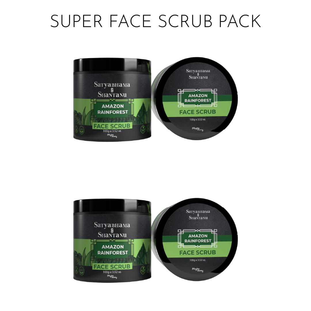 Pack of Two Amazon Rain Forest Face Scrub (100g)